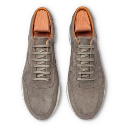 Skolyx Premium trainers in light grey suede | Skolyx