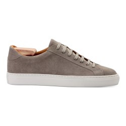 Skolyx Premium sneaker in hellgraues Wildleder | Skolyx