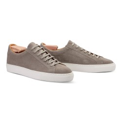 Skolyx Premium sneaker in hellgraues Wildleder | Skolyx