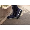 Skolyx Premium runners navy suede