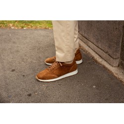 Skolyx Premium runners medium brown suede