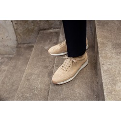 Skolyx Premium runners sand suede