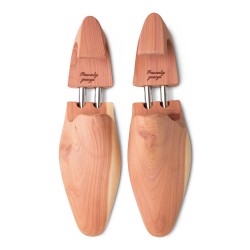 Premium full foot shoe trees cedar with engraving | Skolyx