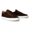 Skolyx Premium sneaker in dark brown suede