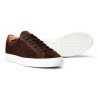 Skolyx Premium sneaker in dark brown suede