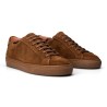 Skolyx Premium sneaker in medium brown suede with brown sole