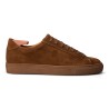 Skolyx Premium sneaker in medium brown suede with brown sole