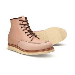 Midas x Skolyx x Dr. Sole Moc toe boot natural semi veg tan | Skolyx