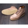 Midas x Skolyx x Dr. Sole Moc toe boot natural semi veg tan | Skolyx