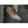 Midas x Skolyx x Dr. Sole Moc toe boot natural semi veg tan | Skolyx