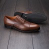 Skolyx plain cap toe oxford dark brown UK7,5 / EU41,5 - seconds