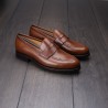 Skolyx penny loafer dark brown UK5 / U39 - Seconds