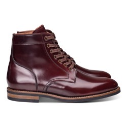 Yanko service boot bordeauxrød Shell cordovan | Skolyx