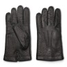 Skolyx gloves black peccary cashmere lined | Skolyx