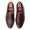 Skolyx penny loafer i brunt grain-lær | Skolyx