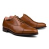 Skolyx light brown plain cap toe oxford | Skolyx