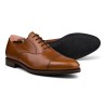 Skolyx light brown plain cap toe oxford | Skolyx