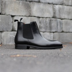 Chelsea boot black leather