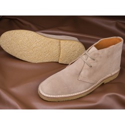 Yanko Stitchdown desert boot sand | Skolyx