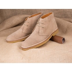 Yanko Stitchdown desert boot sand | Skolyx