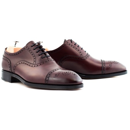 Semi brogue burgundy