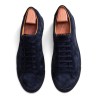 Skolyx Premium sneaker in navy suede with navy sole | Skolyx