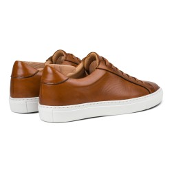 Skolyx Premium sneaker in cognac leather | Skolyx