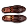 Skolyx Tassel Loafer in brown grain | Skolyx