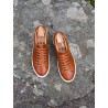 Skolyx Premium sneaker in cognac leather | Skolyx