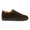 Skolyx Premium sneaker in dark brown suede with dark sole | Skolyx