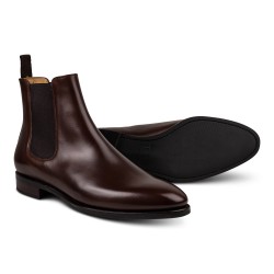 TLB Artista Chelsea Boot Vegano Dark Brown | Skolyx