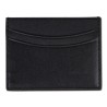 Card holder black leather | Skolyx