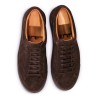 Skolyx Premium sneaker in dark brown suede with dark sole | Skolyx