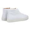 Skolyx premium sneaker high top in white leather | Skolyx