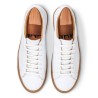 Skolyx Premium sneaker in white leather with gum sole | Skolyx