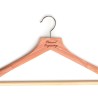 Engraved hanger in cedar | Experts on clothing care | Skolyx