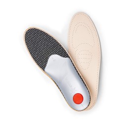 Springyard anatomic footbed in leather | Skolyx