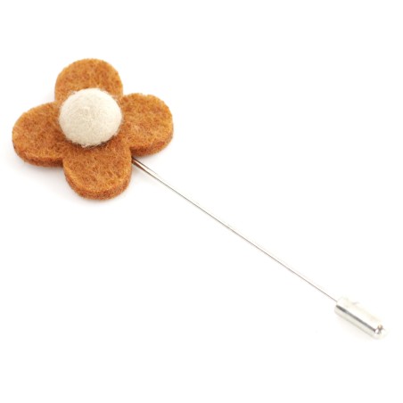 Lapel pin flower