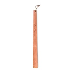 Shoehorn with engraving in cedar 50 cm | Skolyx