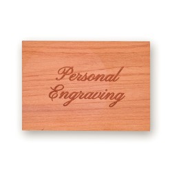 Engraved cedar blocks 4-pack | Experts on clothing care | Skolyx