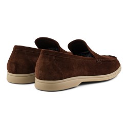 Yanko Traveler loafers brown suede | Skolyx