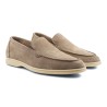 Yanko Traveler loafers smoke reverse kudu suede | Skolyx