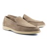 Yanko Traveler loafers smoke reverse kudu suede | Skolyx