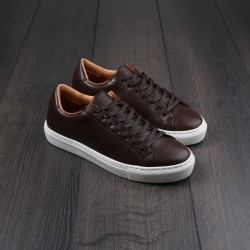 Skolyx Premium sneakers in dark brown leather EU36 - seconds