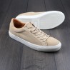 Skolyx Premium sneakers in sand suede UK11 / EU45 - Seconds