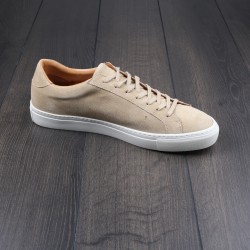 Skolyx Premium sneakers in sand suede UK11 / EU45 - Seconds