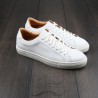 Skolyx Premium sneaker in white leather UK9 / EU43 - Seconds