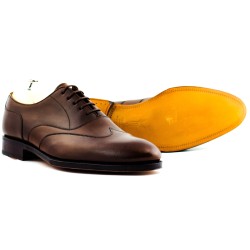 Austerity brogue dark brown