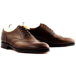 Austerity brogue dark brown