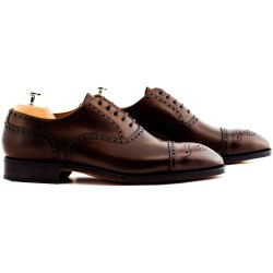 Semi brogue dark brown